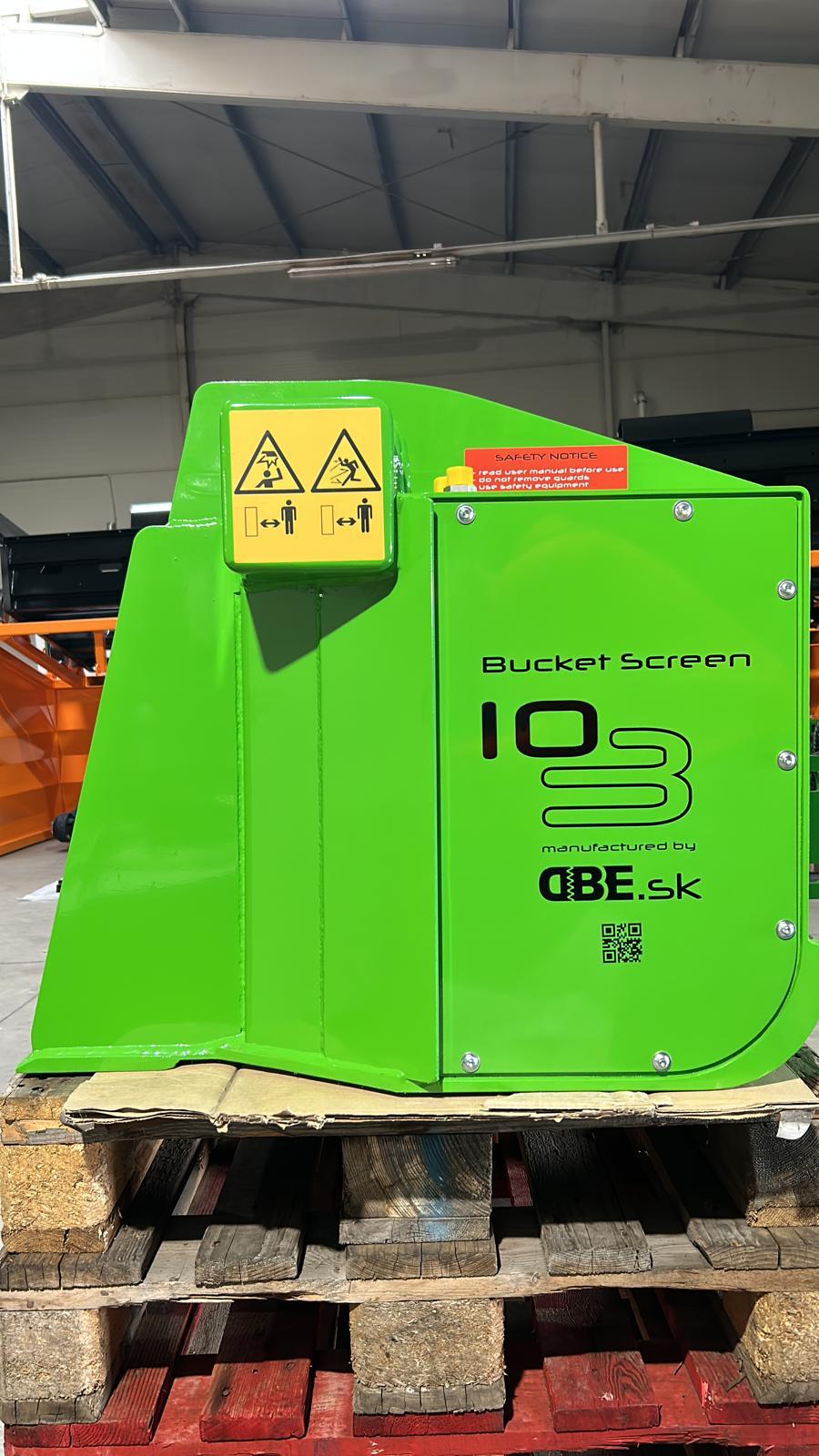 Bucket Screen BS 10/3 zijaanzicht